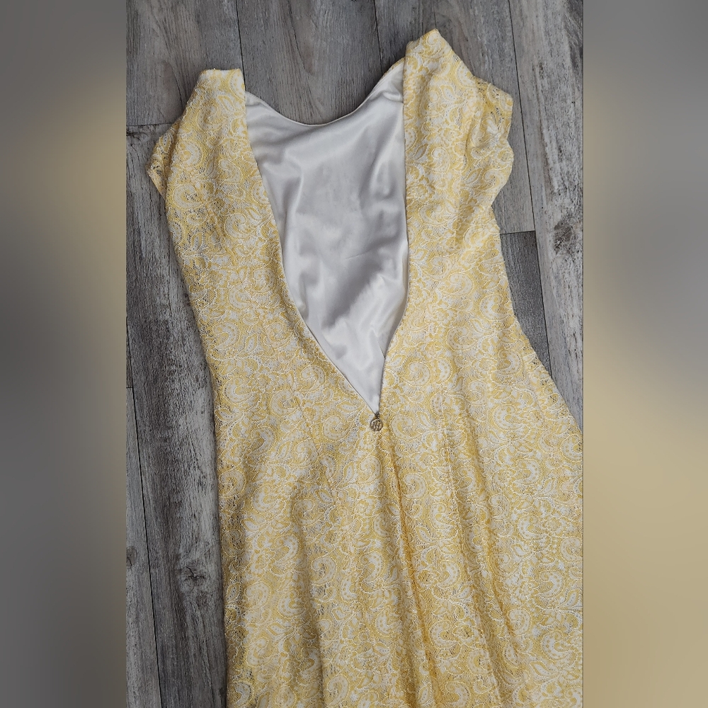 Tommy Hilfiger Paisley Lace Fit-and-Flare Dress - Picture 8 of 8